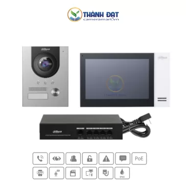 Bộ chuông cửa có hình DAHUA KTP01L