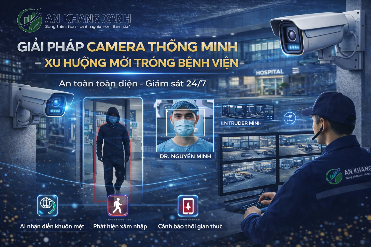 Giải ph&aacute;p camera th&ocirc;ng minh &ndash; Xu hướng mới trong bệnh viện