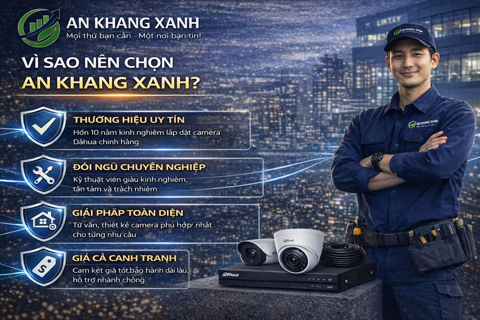 V&igrave; sao n&ecirc;n chọn An Khang Xanh?